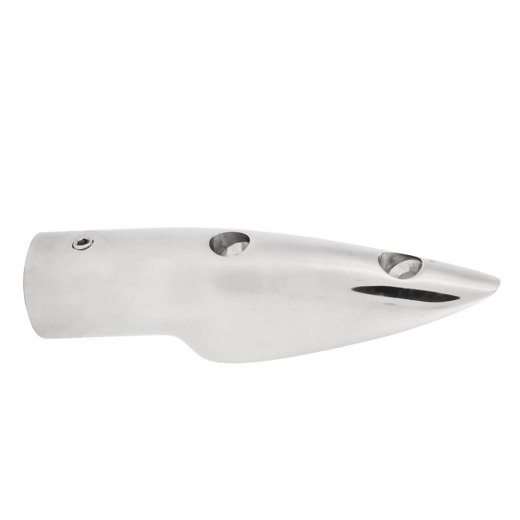 Marine Boat Handrail Fitting Rail End Stainless Steel Boat Yacht Railing Rails Pipe Base