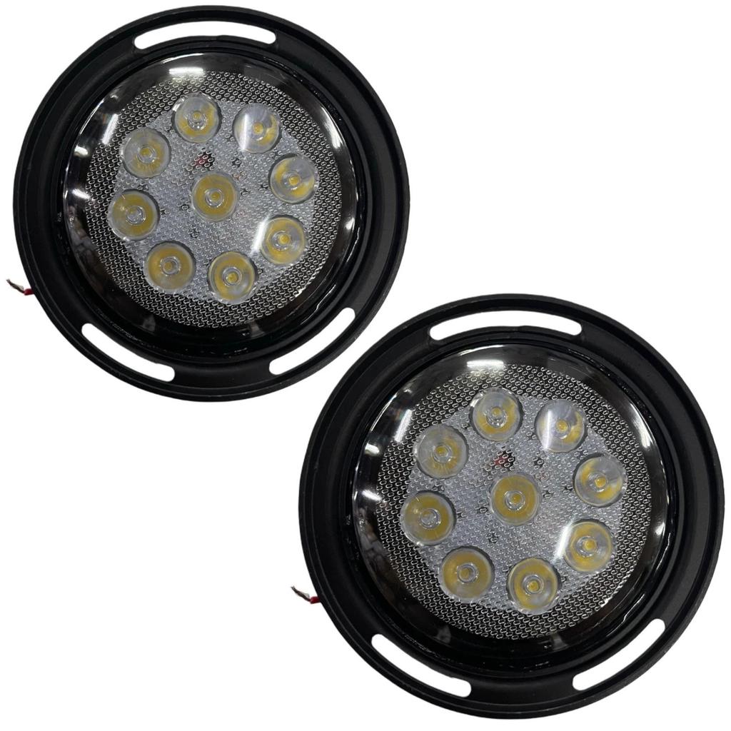 LED Fog Lamp Set for Toyata Etios/Liva, White 2010-2021 Models V053