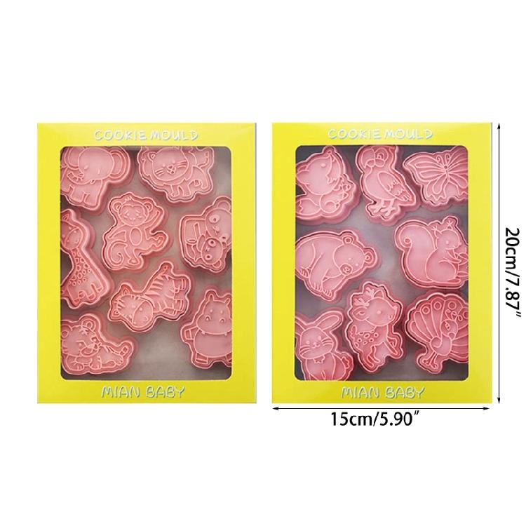 Cookie Cutters Biscuit Stamps Animal Shaped Biscuit Cutters Kitchen Baking Tools