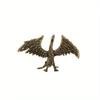 Retro Solid Brass Creative Crafts Soaring Phoenix Figurines Miniature Funny Toy Craft Collection Desktop Ornaments Home Decor