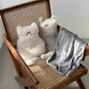 Hemmings Finissage Home Minette Cushion Blanket, approx. 10 x 29 x 38.5 cm, Gray, 4650002
