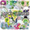 10 30 50PCS Outer Space Sticker UFO Alien Astronaut Rocket Cartoon Stickers Gifts Toys Children DIY Skateboard Laptop Phone F5