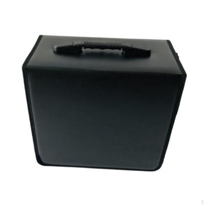CD Case Disc Storage Organizer 520 Capacity with Zipper Portable Convenient DVD Holder