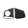 Carbon Fiber Car Steering Wheel Button Trim Cover Frame Stickers For Honda Civic 2016-2019 Car Styling Accessories