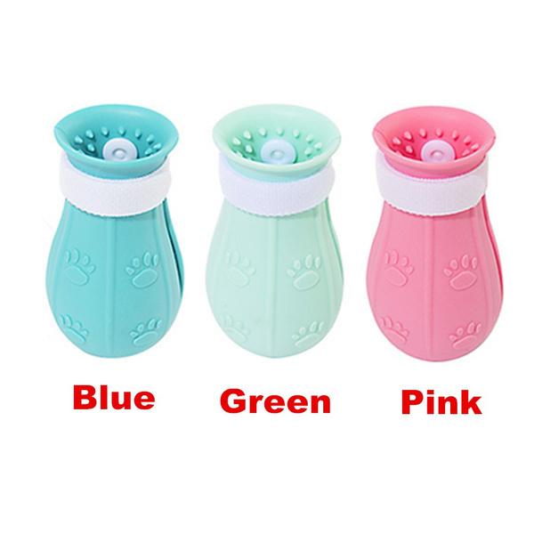 

4 шт. новый регулируемый чехол для кошачьих лап, силиконовый чехол против царапин и укусов для кошек, обувь для кошек, ванна для домашних животных, чехол для лап, товары для кошек розовый