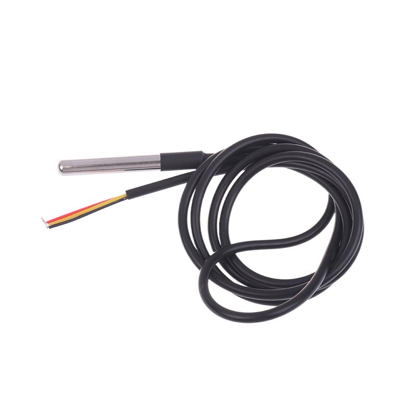 Ds18B20 Waterproof Encapsulated Stainless Steel Ds18B20 18B20 Temperature Sensor Temperature Probe Cable Length 1M For Ard