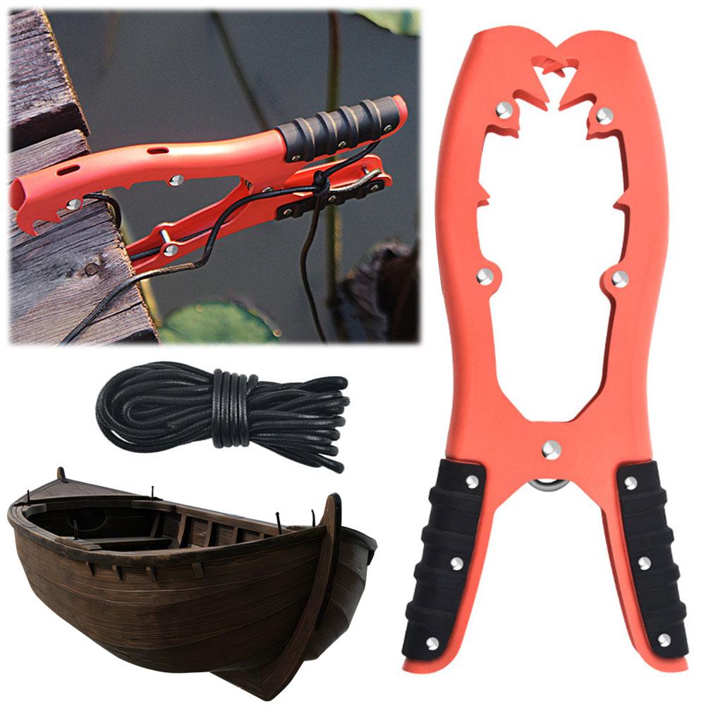 Canoe Anchor Grip with 16ft Paracord Kayaks Brush Gripper for Easy Anytime Docking Secure Your Kayaks Canoe Or Boat