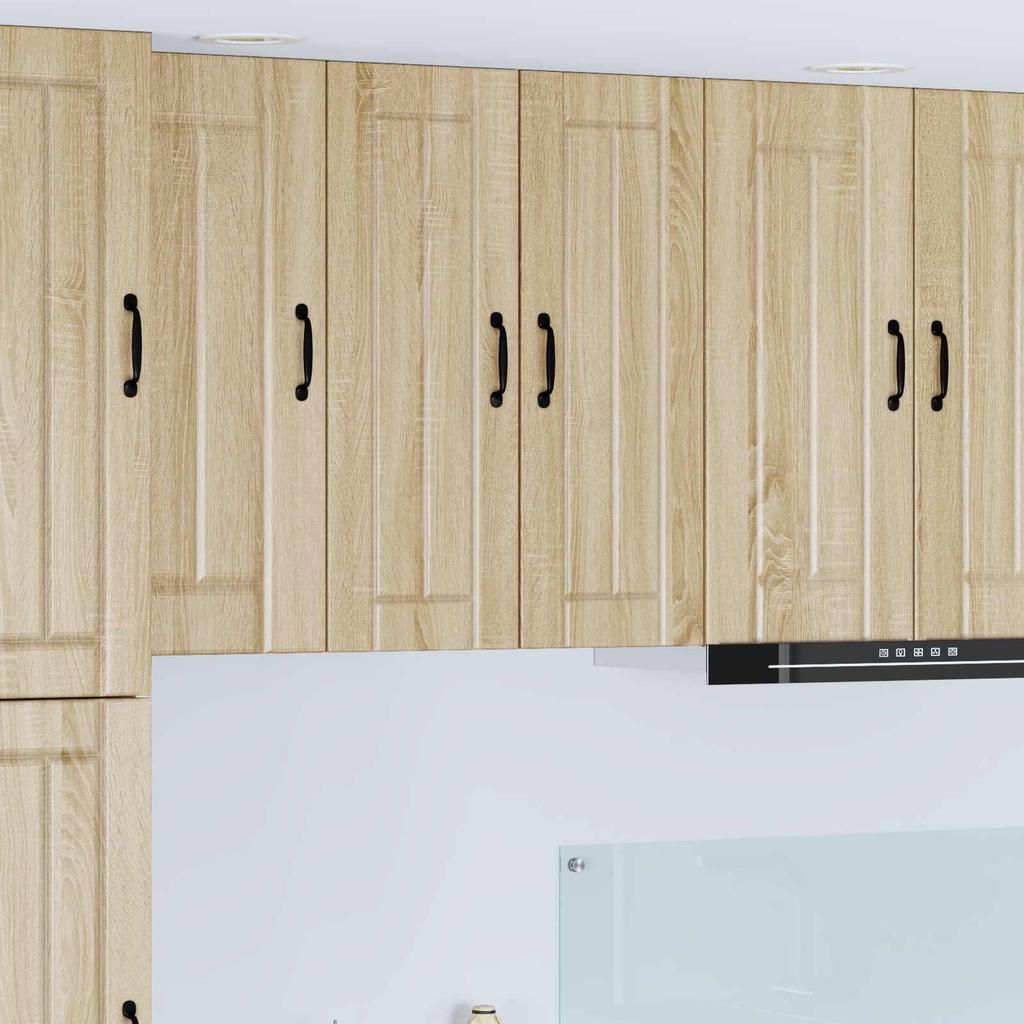 Wall Cabinet LUCCA 2 Pcs Sonoma Oak 30 X 31 X 80 Cm