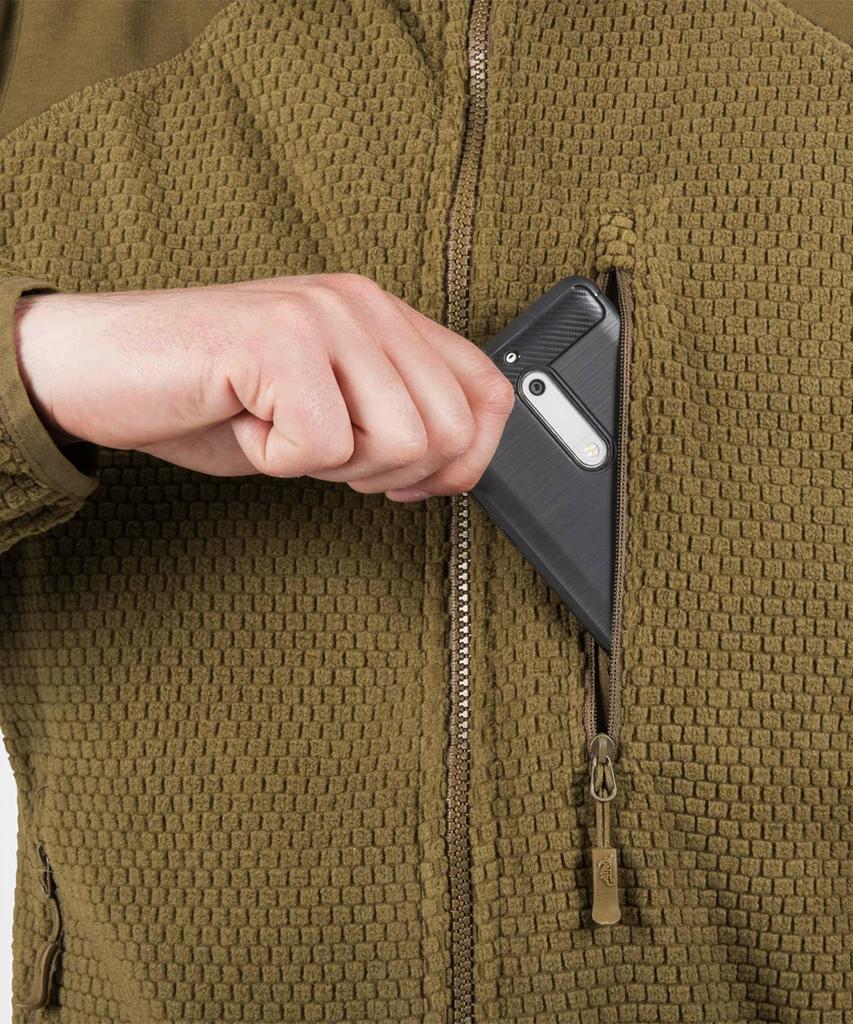 Helikontex Alpha [Hoodie] Fleece Jacket Olive Green