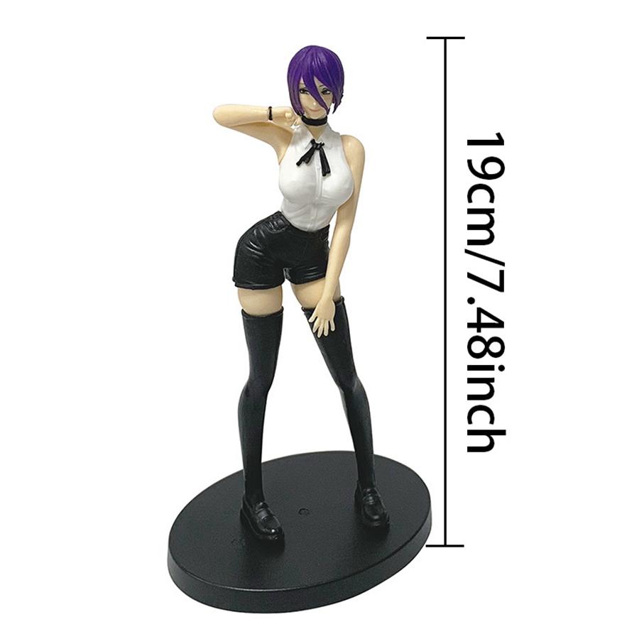 

18.5cm Chainsaw Man Anime Figure Demon Reze Action Model Chainsaw Demon Figurine PVC Adult Set Model Doll Playthings