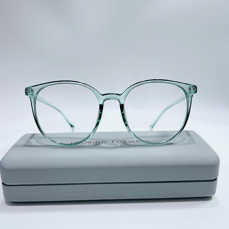 New Transparent Computer Glasses Frame Women Men Anti Blue Light Round Eyewear Blocking Glasses Optical Spectacle Eyeglass