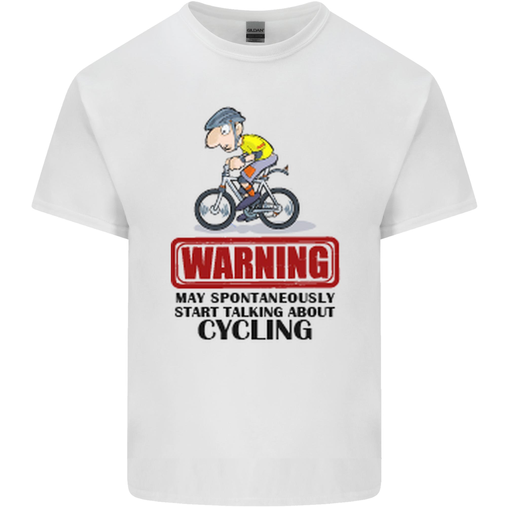 May Start Talking About Cycling Cyclist Unisexs Light Cotton TShirt S