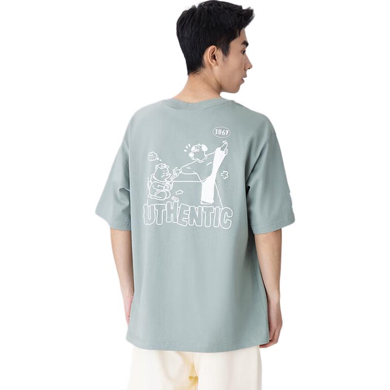 Kappa Unisex Pure Cotton Short Sleeve Sports T-shirt K0FW2TD85D S
