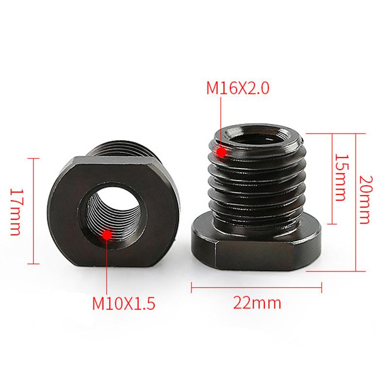 Angle Grinder Adapter, M10 To M14/M16 Easy To Install Quick Replacement Polishing Machine Interface Thread Converter
