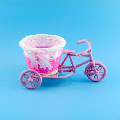 Decorazione per fiori artificiali per bicicletta, portavasi, centrotavola, fioriera nostalgica per
