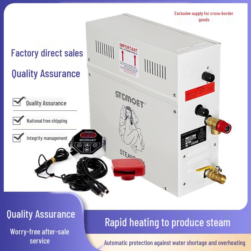 Household Sauna Steam Generator: 3-18kW Wet Steam Heating Machine