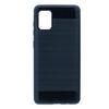 Soft Case - Samsung - Galaxy A31 - Black - Brushed Carbon Effect - Durable Protection