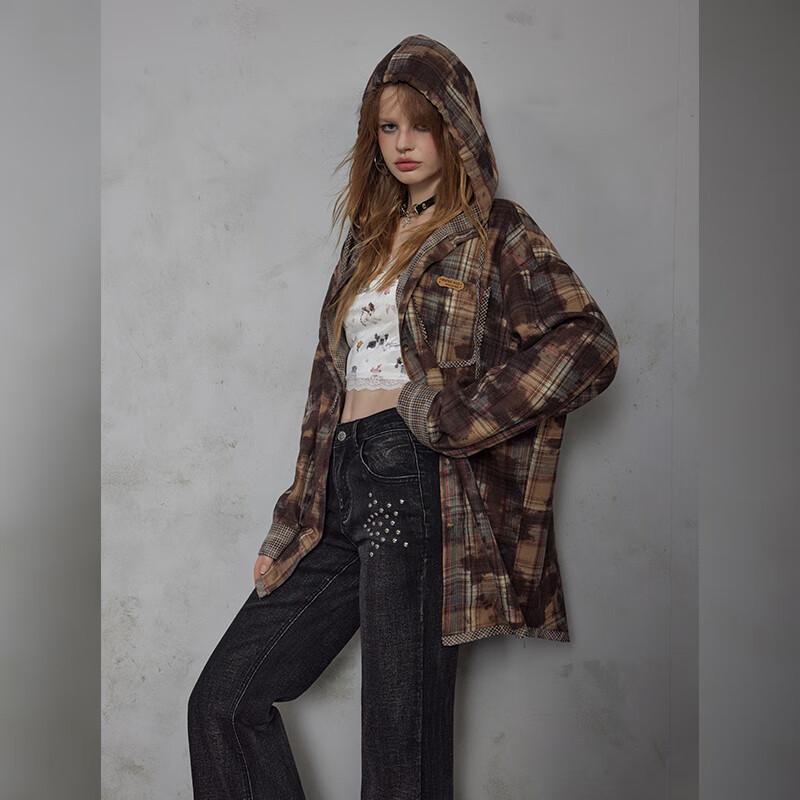 UNIFREE Wasteland Style Hooded Long Sleeve Shirt