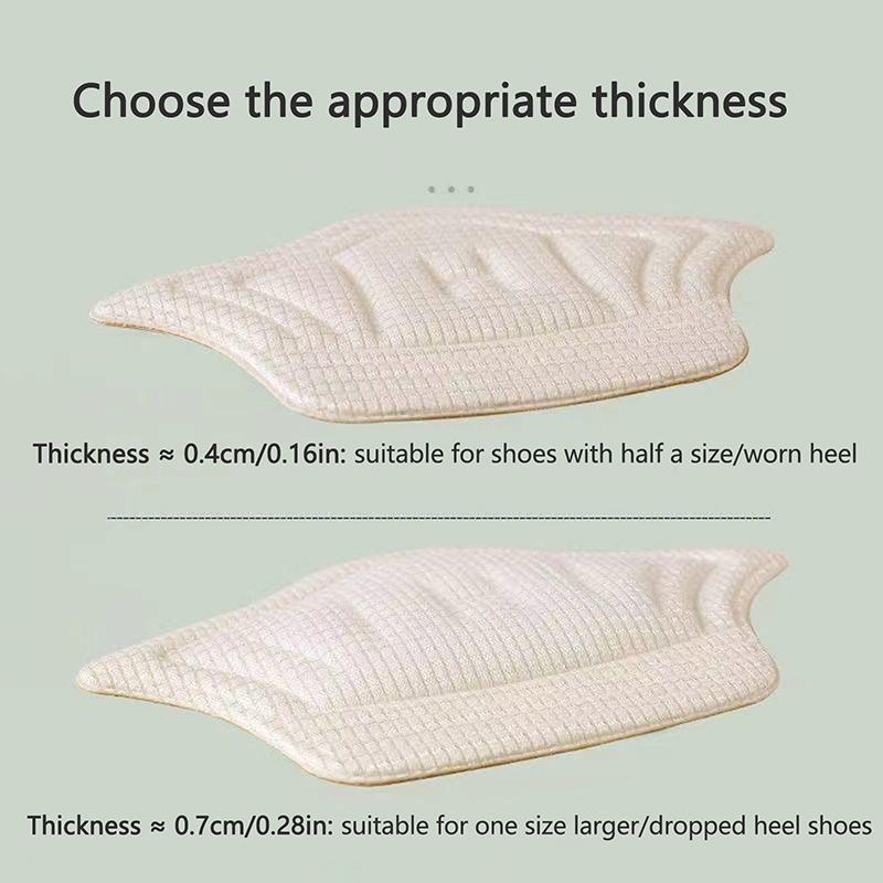 Heel Insoles For Shoes Patch Heel Pads For Sport Shoes Adjustable Size Feet Pad Insole Shoe Heel Protector Back Sticker