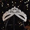 Baroque Style Wedding Crystal Crown Gorgeous Design Queen Crown Bridal Tiara  Bridal Accessories