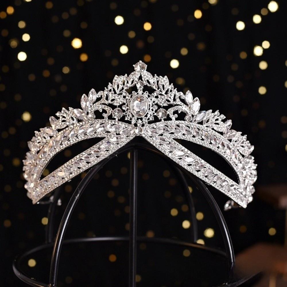 Baroque Style Wedding Crystal Crown Gorgeous Design Queen Crown Bridal Tiara  Bridal Accessories