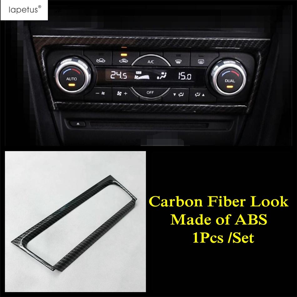 Central Control Multimedia Air AC Conditioning Outlet Vent Frame CD Panel Cover Trim For Mazda 3 2017 2018 Accessories Interior