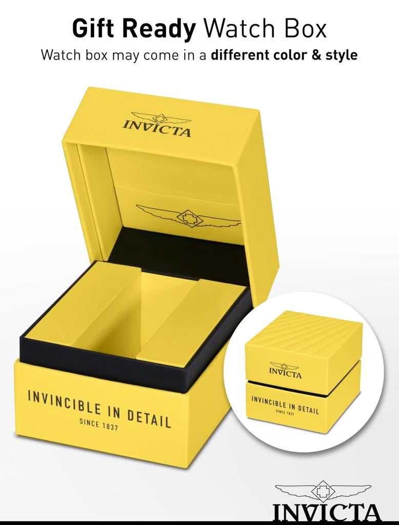 Invicta Freizeit-Uhr Speedway Schweizer Quarz Edelstahl Polyurethan Orange Herren & (Modell 20072)