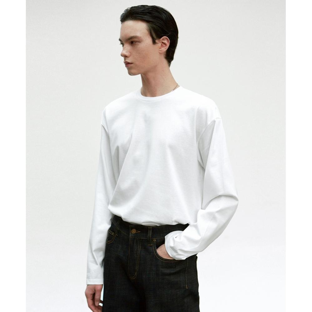 

NICKNICOLE Cotton Long SleeveWhite