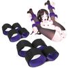 Nylon Erotic Restraints Kit Handcuffs Collar Slave Bondage  Bondage Back Open Leg Cuffs Sex Bondage Adult Toys for Couple
