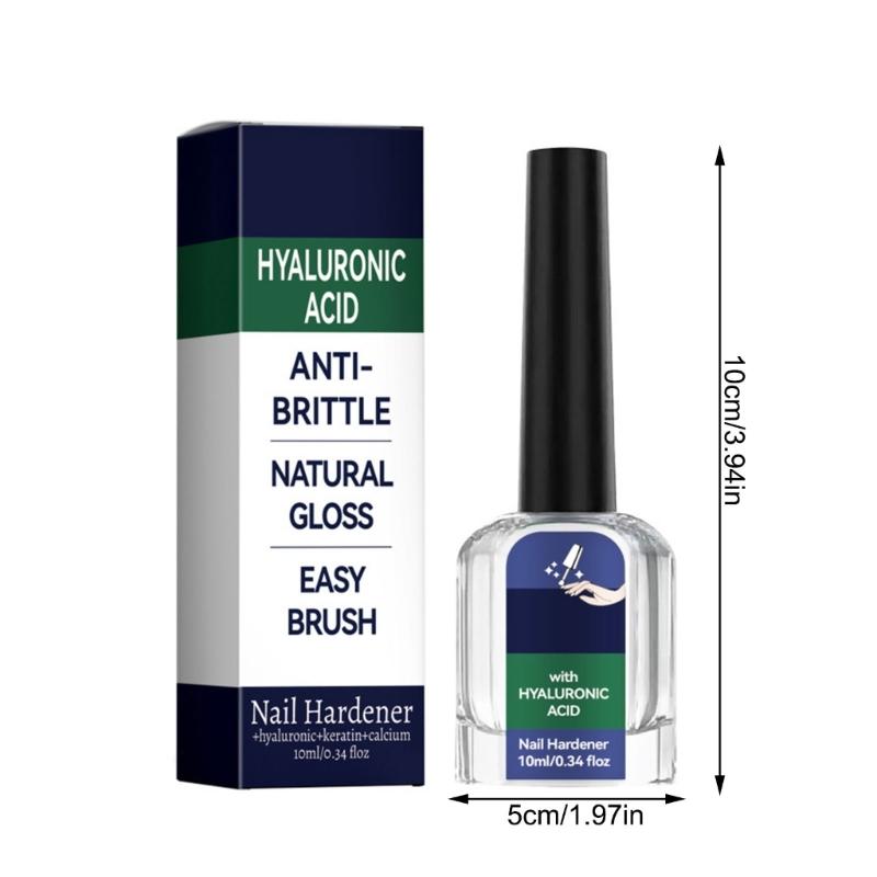 Posílení slabých nehtů 10 ml Revitalizační tekutina na kůžičku s kyselinou hyaluronovou + keratinem + vápníkem Hydratační péče o nehty
