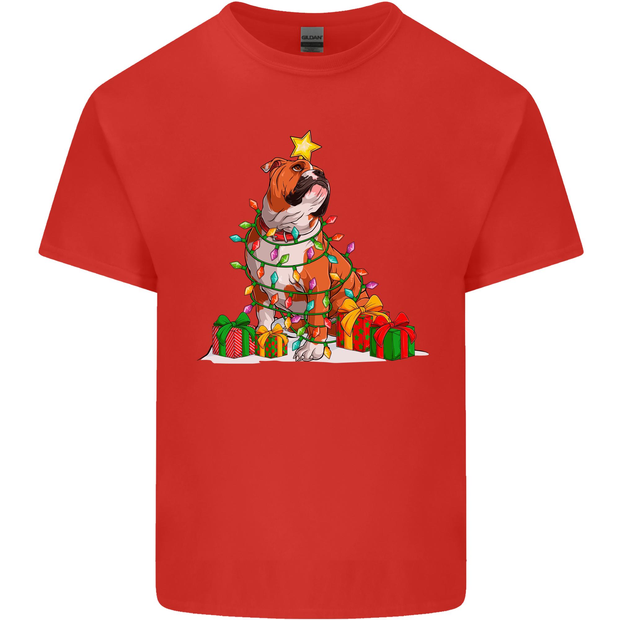 A Christmas Boxer Dog Xmas Unisexs Light Cotton TShirt S