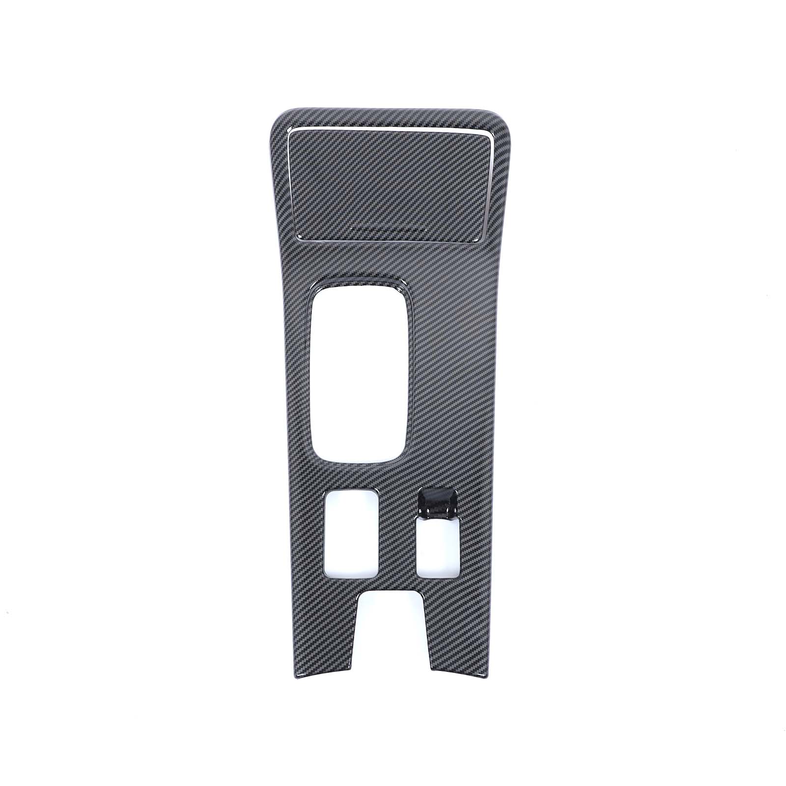 ABS Carbon Fiber Car Center Console Gear Shift Panel Cover Frame Sticker Trim For Mitsubishi Outlander 2019-2025 Automatic