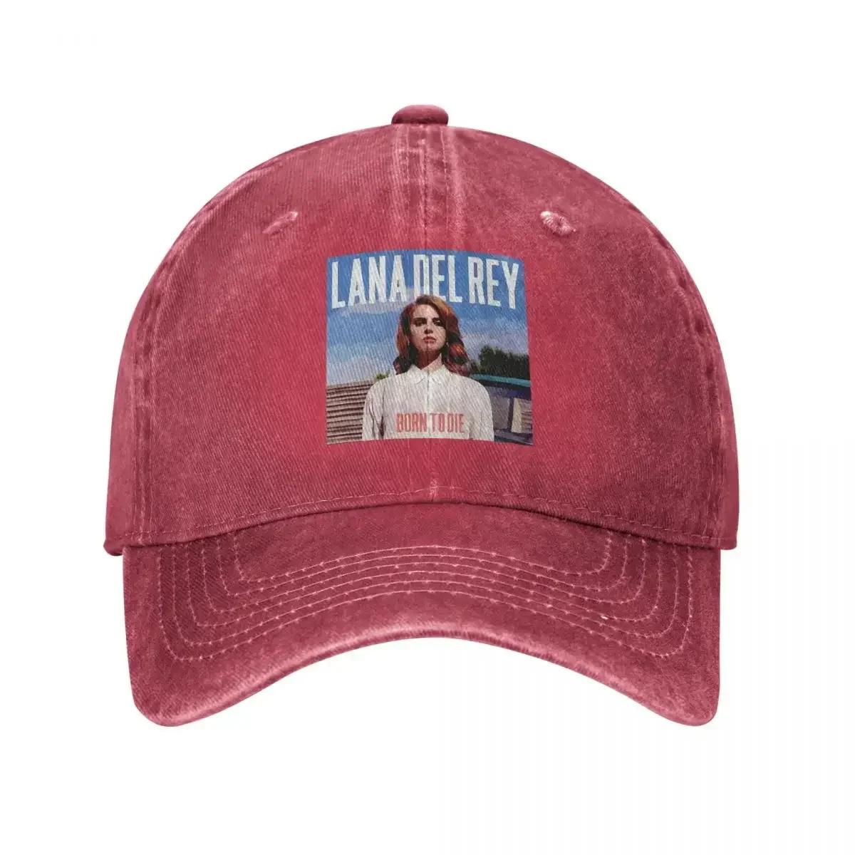 

Lana Del Rey Baseball Cap Casual Distressed Denim Washed Born To Die Sun Cap Unisex Outdoor Workouts Hats Cap One Size