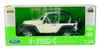 WELLY 2007 JEEP WRANGLER WHITE 1:24 22489