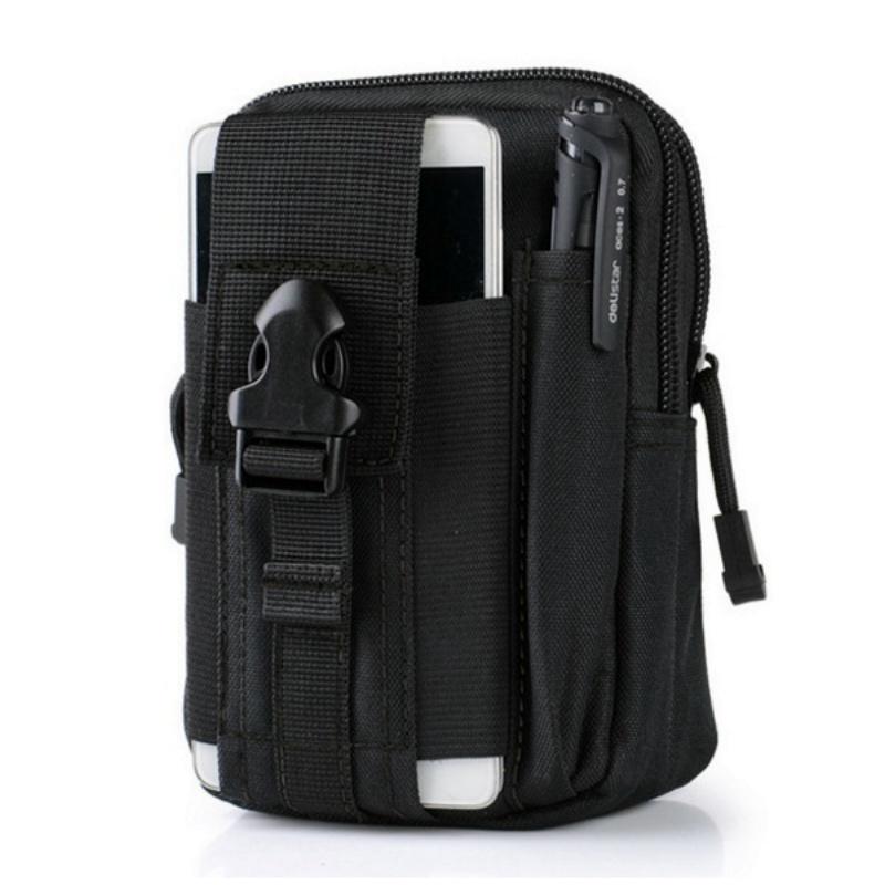 1 Stück Taktische Tasche für Männer Gürteltasche Kleine Tasche Militärische Hüfttasche Laufbeutel Reise Campingtaschen Weiche Rückseite
