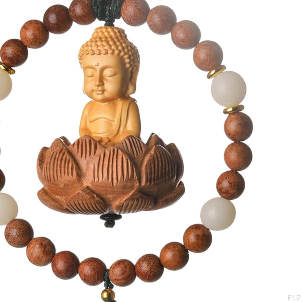 Buddha Car Mirror Charm Hanging Ornament