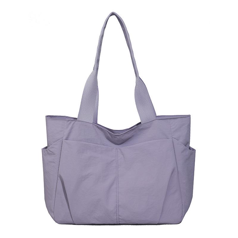 Vielseitige Tragetasche mit großer Kapazität im japanischen Stil: Mama, Sport, Yoga & Pendler Schultertasche