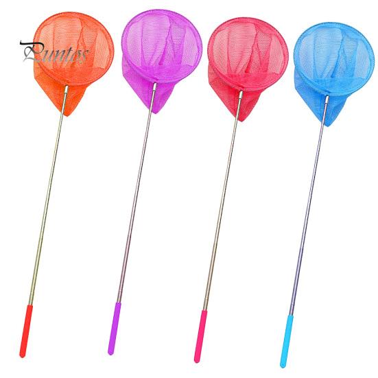Children Extendable Pole Fishing Net Insect Fish Butterfly Catcher Kids Play Toy