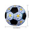 Leicester City Football Indoor Soccer Ball Colorful Machine Stitched PVC Size 5 Team Training Competition Ready Durable High-Bounce Cool Sports Gift