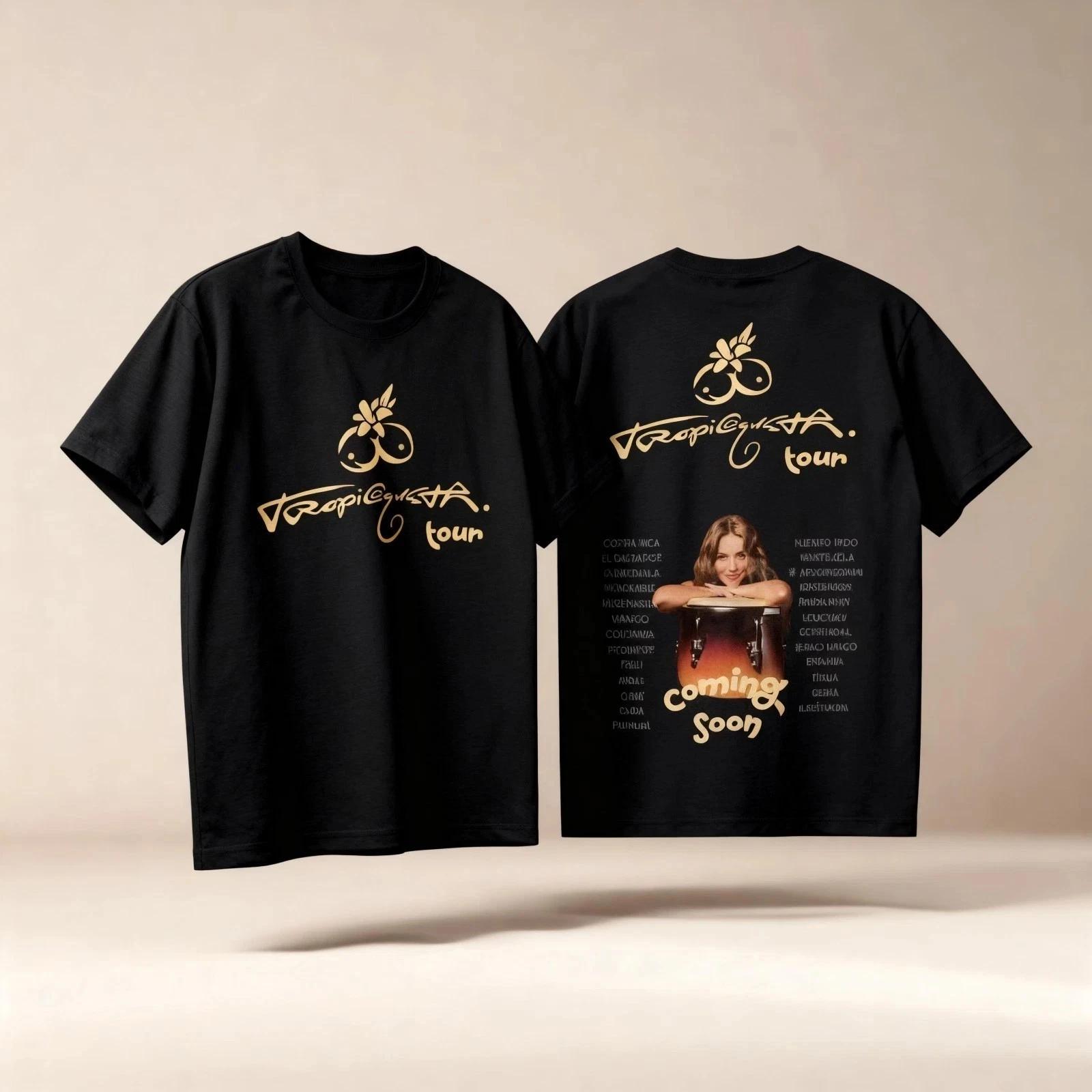 Karol G Tour 2026 Tropicoqueta Tour Tee, Latin Music Concert T-Shirt S