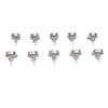 18mm Shaft Guitar Potentiometer Metal Audio Taper Potentiometers  Electric Bass Guitar