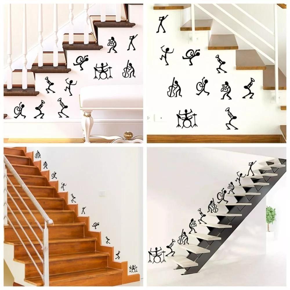 

Self-Adhesive Wall Decal Creative Art Wallpaper New Music Band Wall Sticker