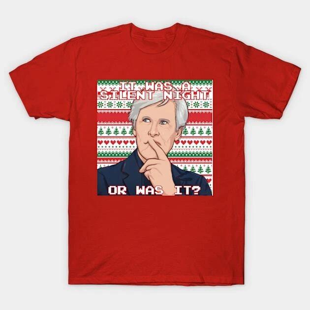 Dateline Christmas Sweater Made in Australia T-Shirt S
