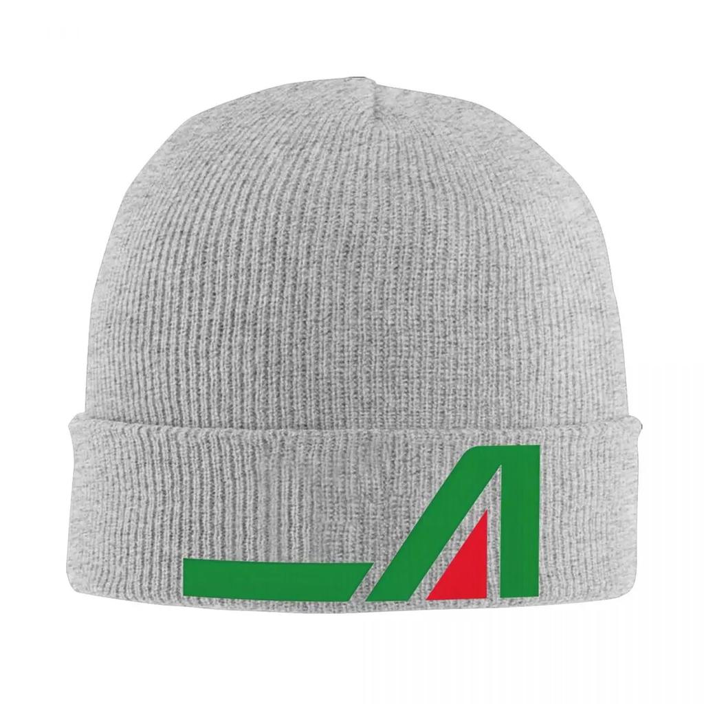 Alitalia Rally Knit Hat Beanies Autumn Winter Hat Warm Acrylic Hip-hop Cap for Men Women Gifts
