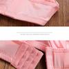 Thin Adolescent Underwear Small Chest Gather Wireless Bra Lightweight and Breathable Lace Embroidery Sweet Sexy Lovely Simple Casual Style