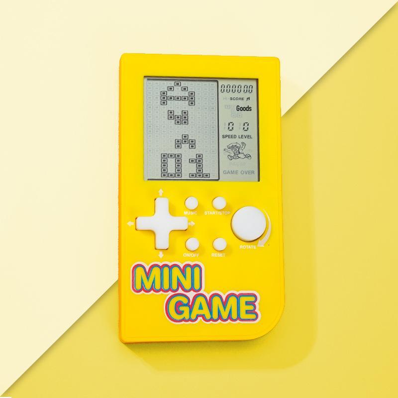 Nostalgische Klassische Handheld-Tetris-Spielkonsole für Kinder - Retro Elektronisches Spielzeug