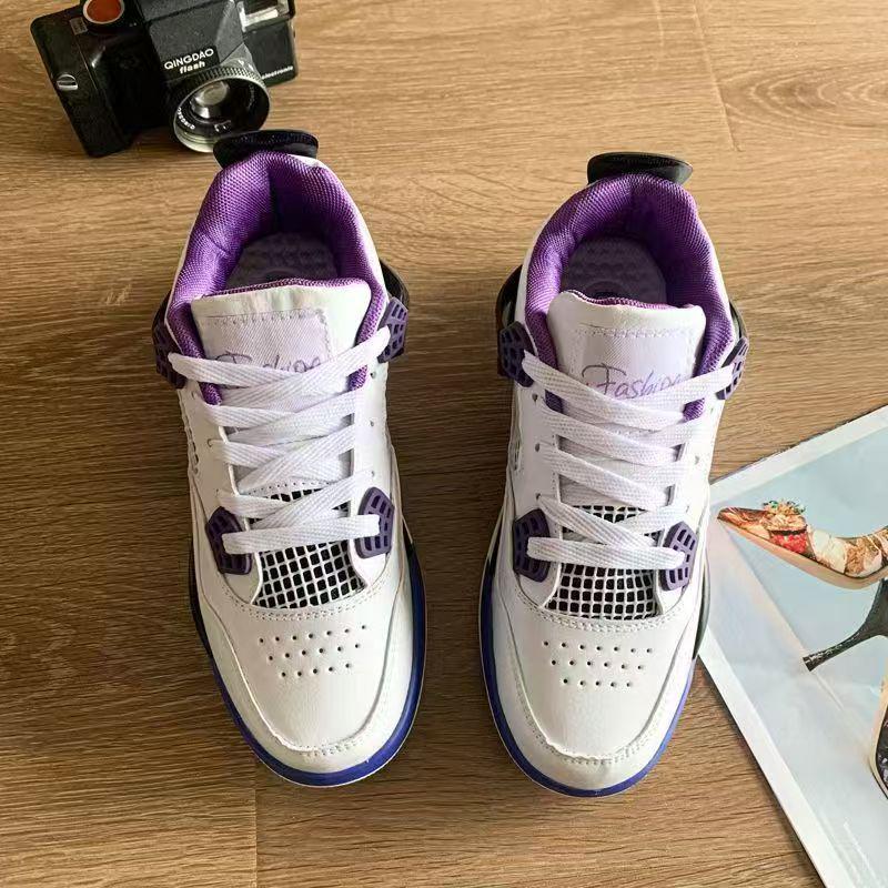 Hong Kong Style Unisex Chunky Sole Air Cushion Sneakers - Versatile Four Seasons Casual Running Shoes