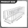 Pizza Pan Rack Stand, Space Saving Display Stand, Bakeware Organizer, Dish Storage Rack for Pizzerias Camping Picnic Hotel