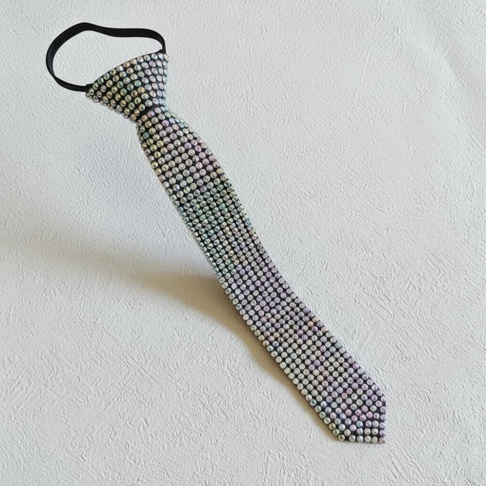 Choker Punk Style Long Necktie Locomotive Style Pre-tied Tie JK Uniform Decoration