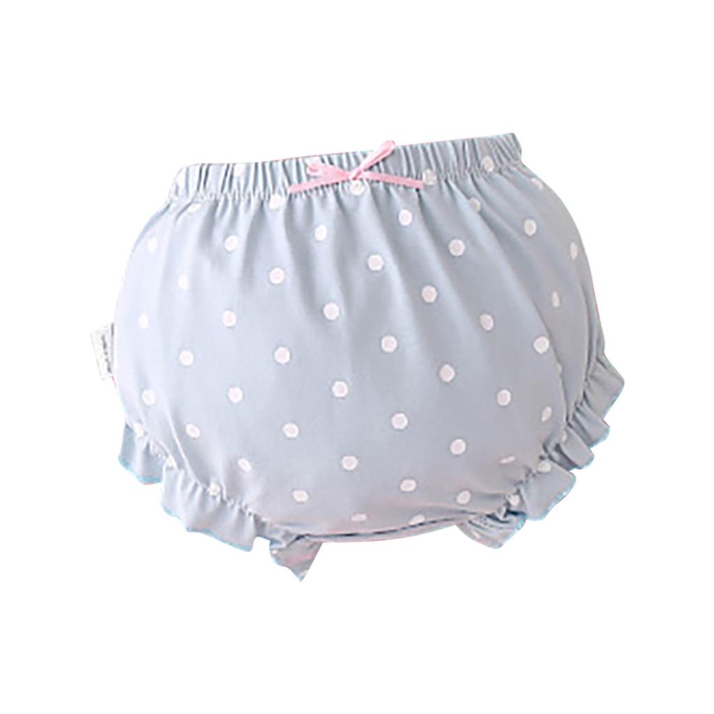 Children's Breadcrumb Pants With Wide Rib Hems  Wave Point Printed Underwear